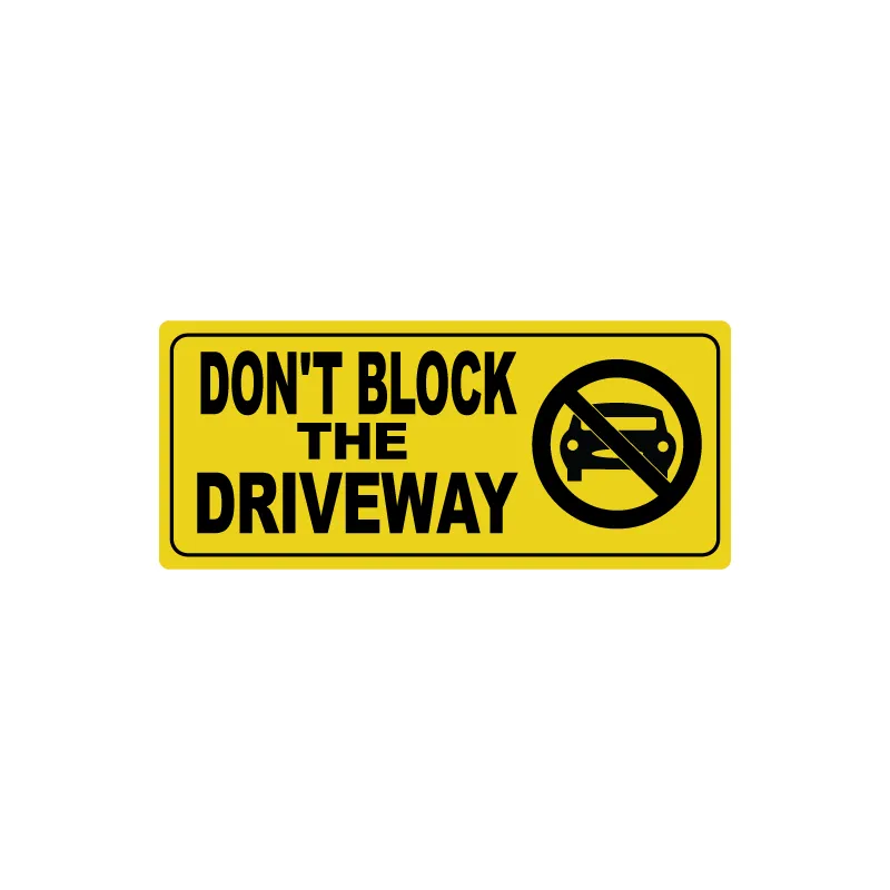 SIGNAGE SAFETY MMC YS-782 DNT BLK THE D-WAY 4X9 Y
